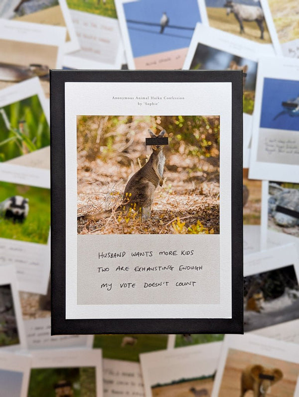 Anonymous Animal Haiku Confessions - The Confession Box - Dan Berg