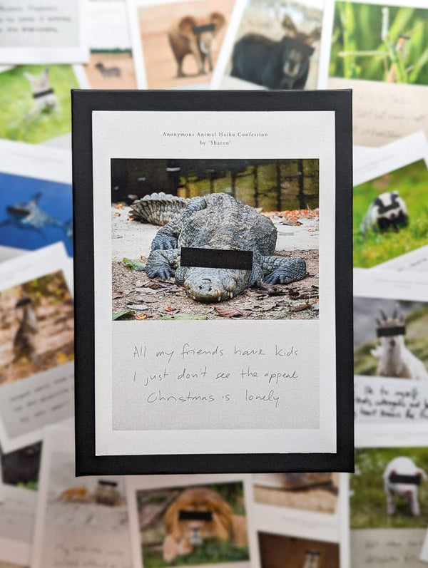 Anonymous Animal Haiku Confessions - The Confession Box - Dan Berg