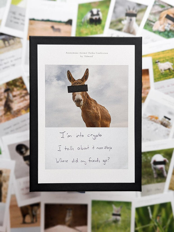 Anonymous Animal Haiku Confessions - The Confession Box - Dan Berg