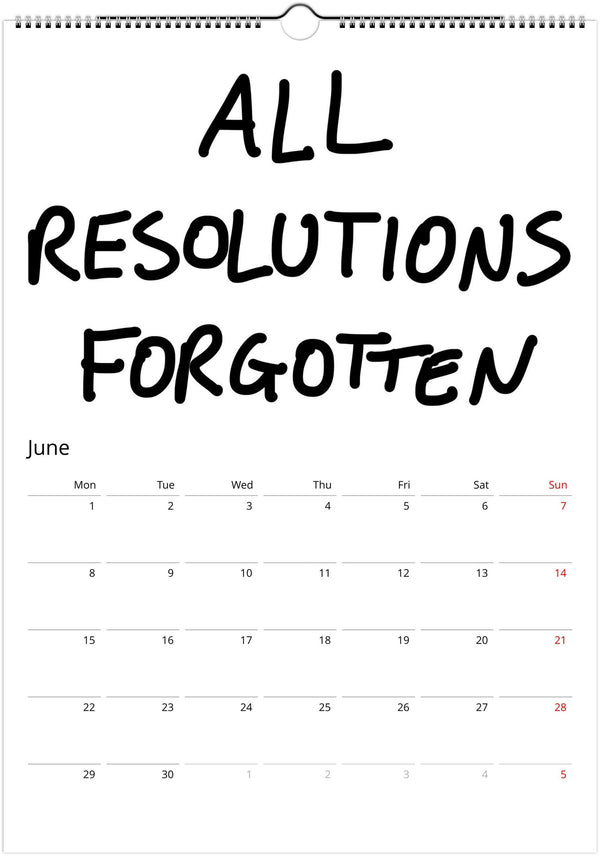 The Awful Calendar - 2026 - Dan Berg