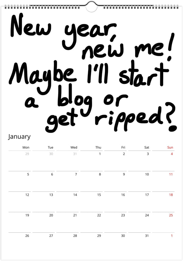 The Awful Calendar - 2026 - Dan Berg